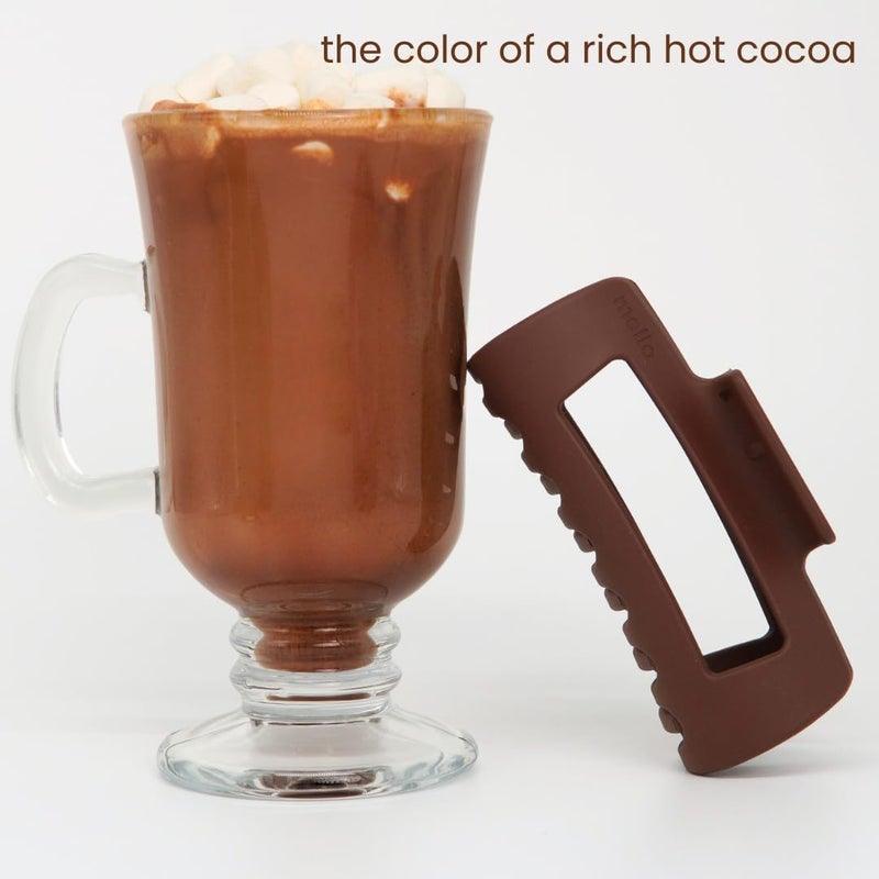 Mello The Original Hair Claw Clip Squishy Claw Clip Made in Korea Patent Pending 30021976 (Dark Brown, Medium) - Image 5